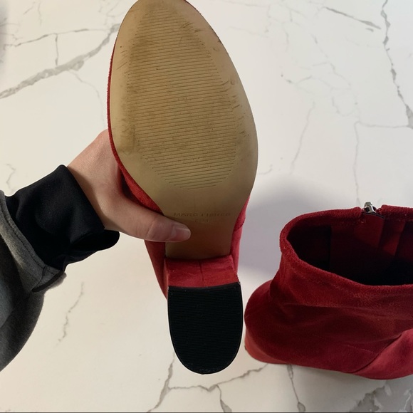 Marc Fisher • Red booties • 8.5 • Great condition! - Picture 6 of 9